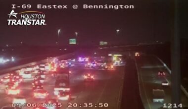 Houston traffic alert: U.S. 59 shut down at Crosstimbers after major crash
