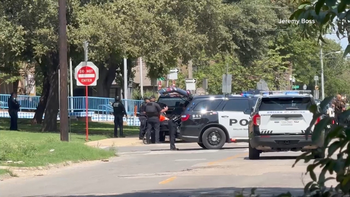 Man, 44, arrested for firing gun near Dallas school