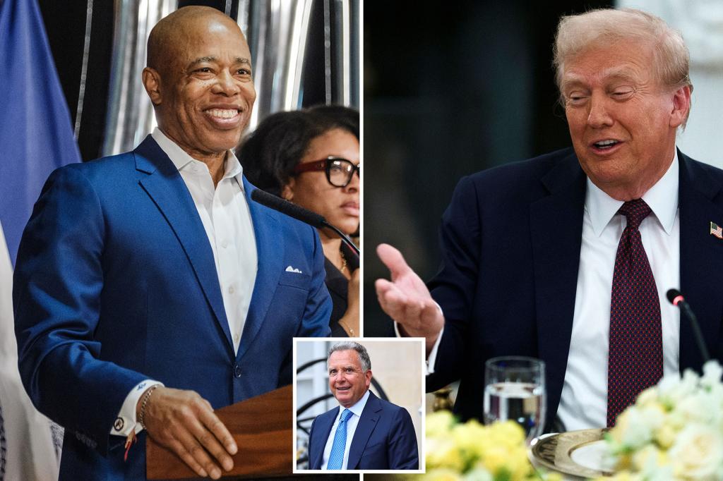 Mayor Eric Adams set to meet with White House as Trump’s top advisers float cushy gigs