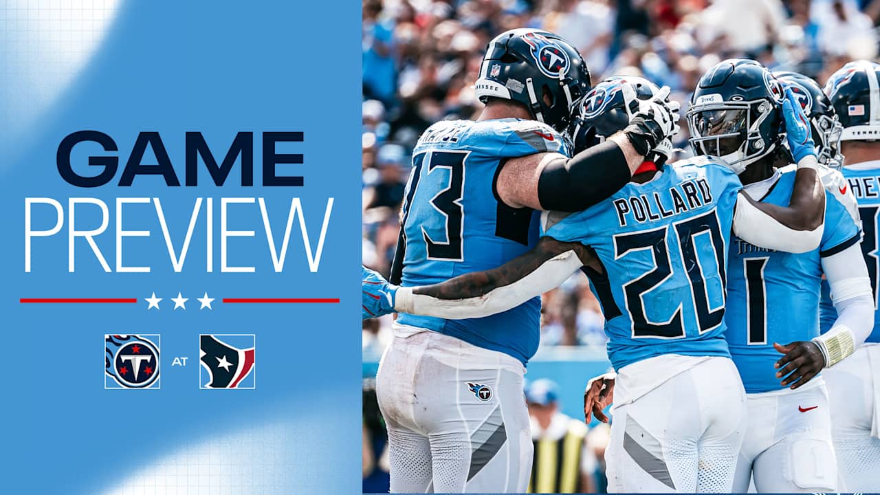 Titans Travel To Houston For Divisional Clash