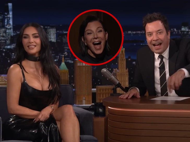 Kim Kardashian on 'The Tonight Show Starring Jimmy Fallon'
