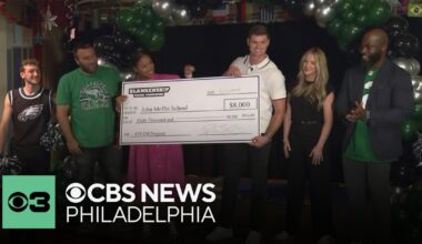 Eagles safety Reed Blankenship donates $8,000 to STEAM program at John Moffet School