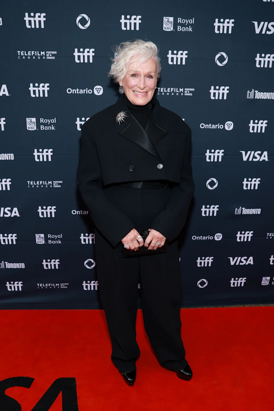 TORONTO, ONTARIO - SEPTEMBER 06: Glenn Close attends the premiere of 