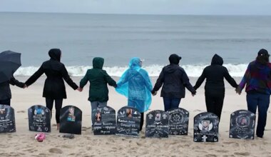 Trail of Truth movement marks 10th anniversary with a moving beachside display on Long Island