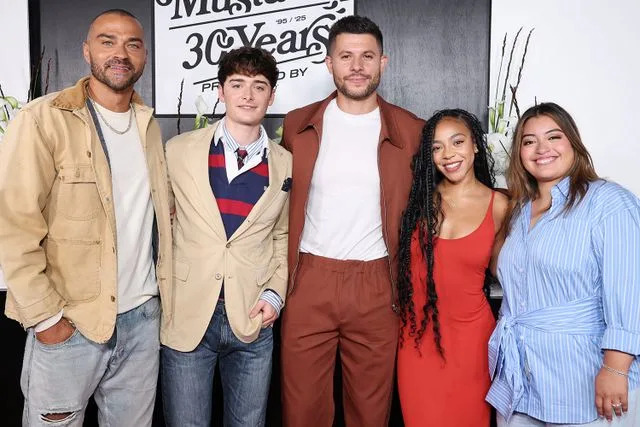 Amy Sussman/Getty Jesse Williams, Noah Schnapp, Nick Barrotta, Priah Ferguson and Keyla Monterroso