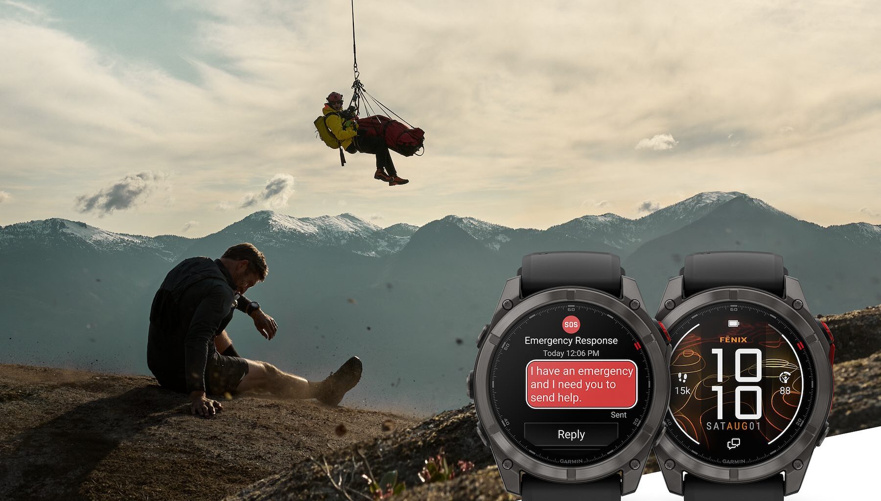 The first-ever smartwatches from Garmin with inReach technology for satellite and cellular connectivity