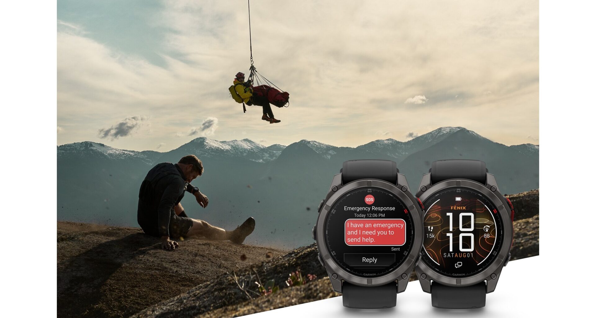 The first-ever smartwatches from Garmin with inReach technology for satellite and cellular connectivity