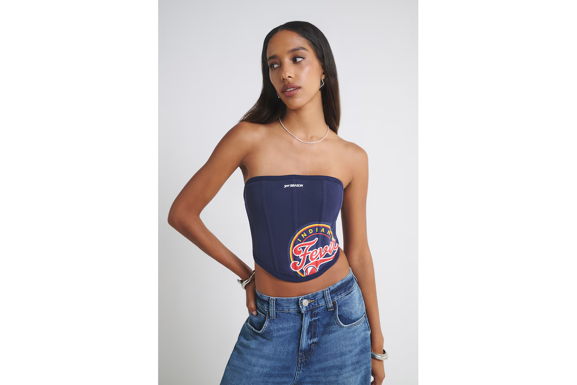 A model in a corset