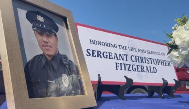 Community remembers slain Temple Sgt. Christopher Fitzgerald as Philadelphia post office is renamed for him