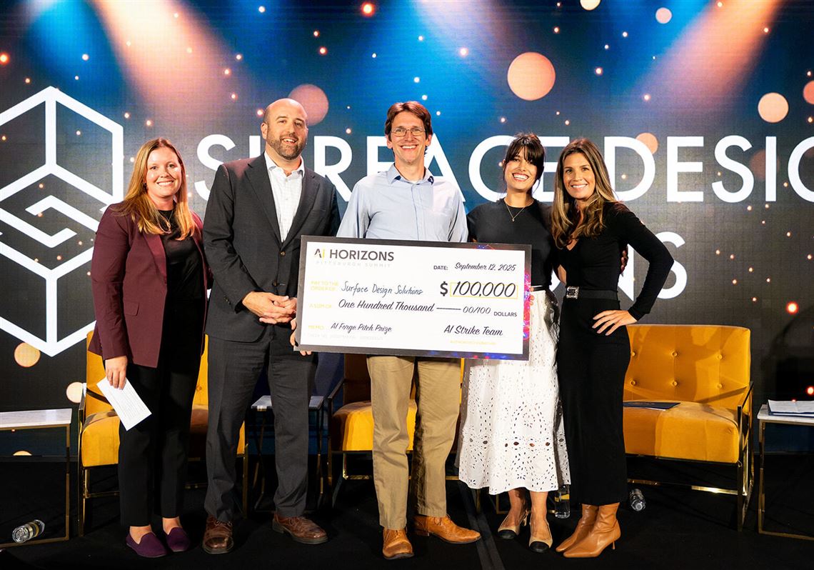 Pittsburgh startup Surface Design Solutions wins Forge AI Competition