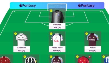 Tom Freeman’s Gameweek 4 team reveal + transfer