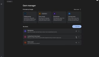 Google now lets you share your custom Gemini AI assistants known as Gems
