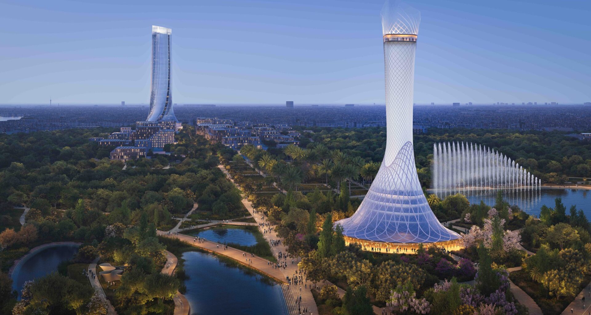 Gensler reveals visuals of Baghdad Sustainable Forests masterplan