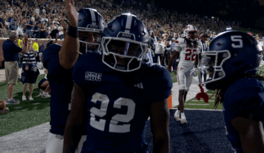 Arnold’s Late TD Lifts Georgia Southern to 41-34 Victory Over Jacksonville State