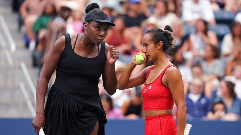 Venus Williams ‘very proud’ as her dream US Open doubles run with Leylah Fernandez ends in quarterfinals