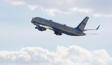 Charlie Kirk's body flown on Air Force Two to his home in Arizona