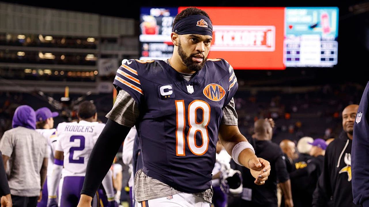 A frustrated Caleb Williams sees the positives in Chicago Bears season opener