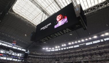 Dallas Cowboys hold moment of silence for Charlie Kirk at home opener