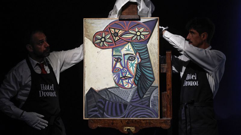 Picasso painting unseen for 80 years up for auction