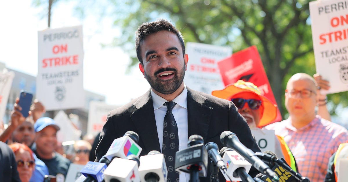 NYC Mayoral Candidate Zohran Mamdani Joins Striking Teamsters Demanding Fair Contract 