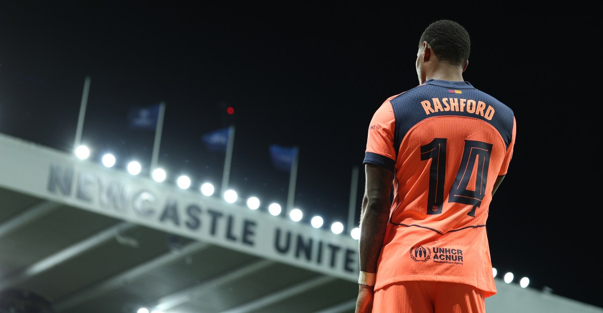 Barcelona’s Marcus Rashford voted Champions League Player of the Week after Newcastle heroics