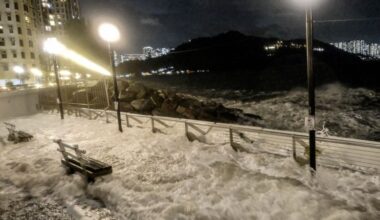Deadly Typhoon Ragasa slams into Hong Kong, other parts southern China after killing 14 in Taiwan