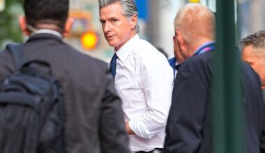 California Gov. Gavin Newsom tells Stephen Colbert "I fear we will not have an election in 2028 unless we wake up"