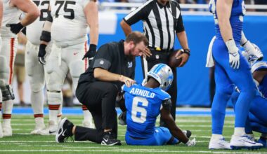 How should Detroit Lions address the CB position given their injuries?