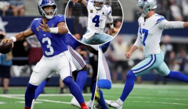 Giants drop heartbreaker to Cowboys after wild Week 2 thriller
