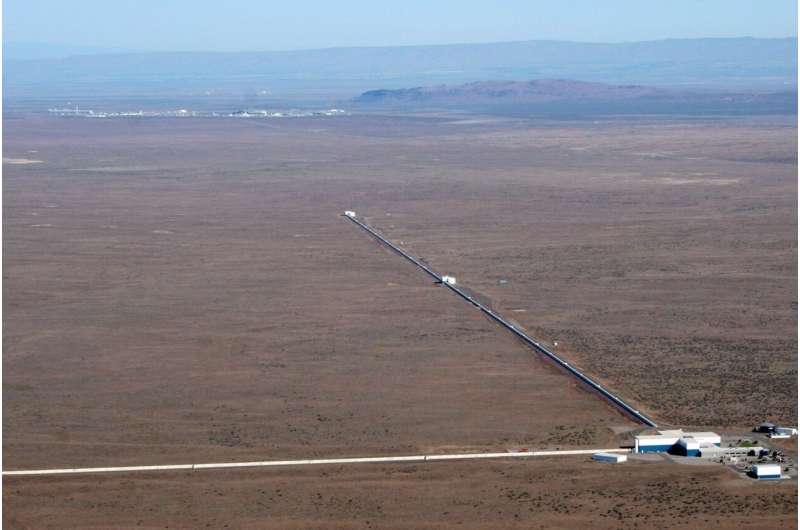 Aerial view of the LIGO observatory in Hanford, Washington. Credit: LIGO Observatory Gravitional wave detectors are affected daylight savings time