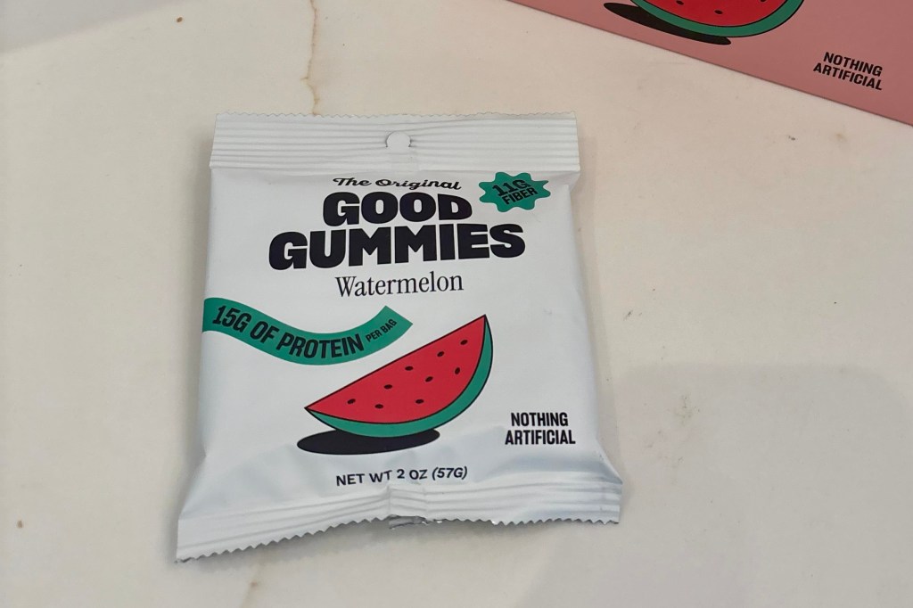 Good Gummies on counter