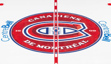 Canadiens unveil new center-ice logo