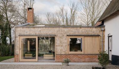 James Grayley Architecture cloaks Church Cottage extension in shingles