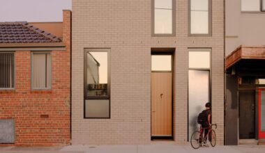 Compact home in Melbourne by Jos Tan "celebrates city living"