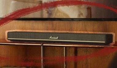 Marshall's Mid-Century-Looking Soundbar Would Make Don Draper Cry Tears of Joy