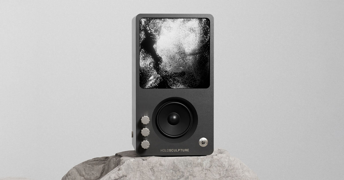 AI, art, and sound converge in holosculpture interactive artwork