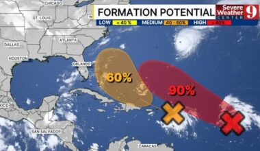 Formation chances increase for tropical waves in Atlantic – WFTV