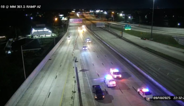 Four shot, one dead in drive-by shooting on I-10 near Downtown Jacksonville – 104.5 WOKV