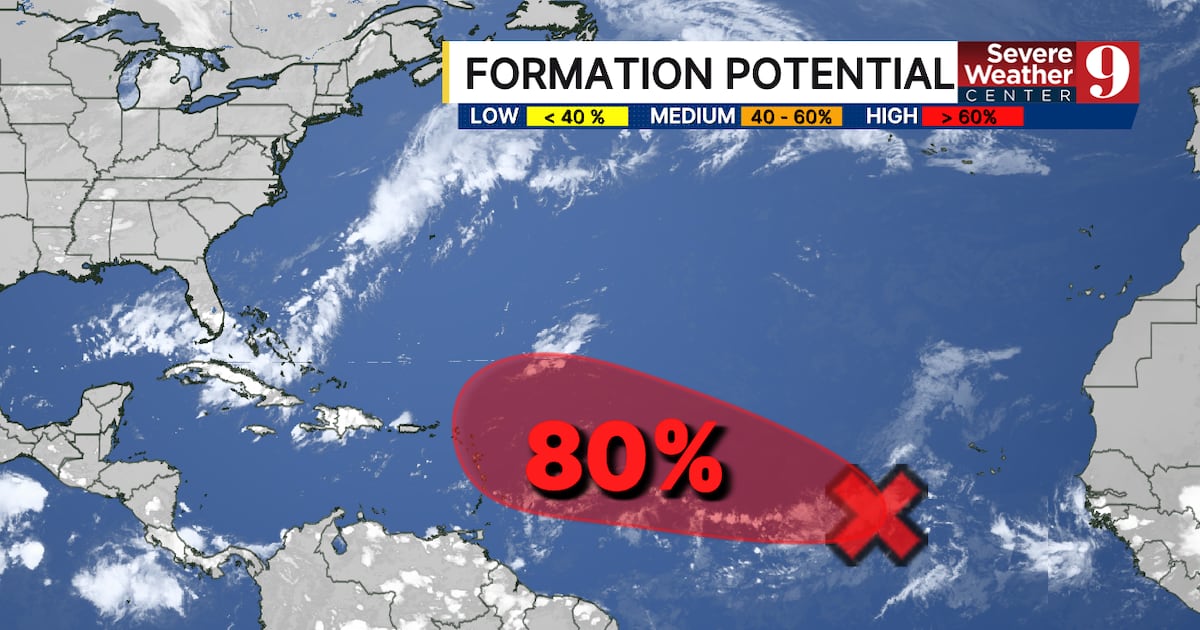 Tropical wave in the Eastern Atlantic shows potential for development – WFTV