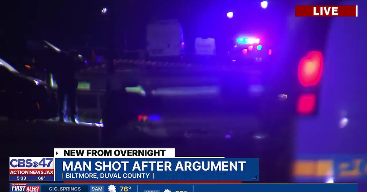 Man shot during dispute in Jacksonville’s Biltmore community – Action News Jax