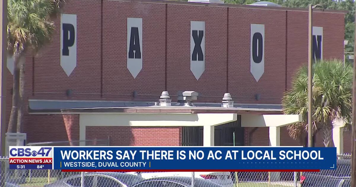 DCPS confirms A/C outage in Paxon High School kitchen – Action News Jax
