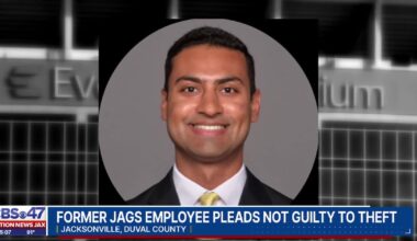 Former Jaguars employee who stole $22M from team pleads not guilty to state charge – Action News Jax