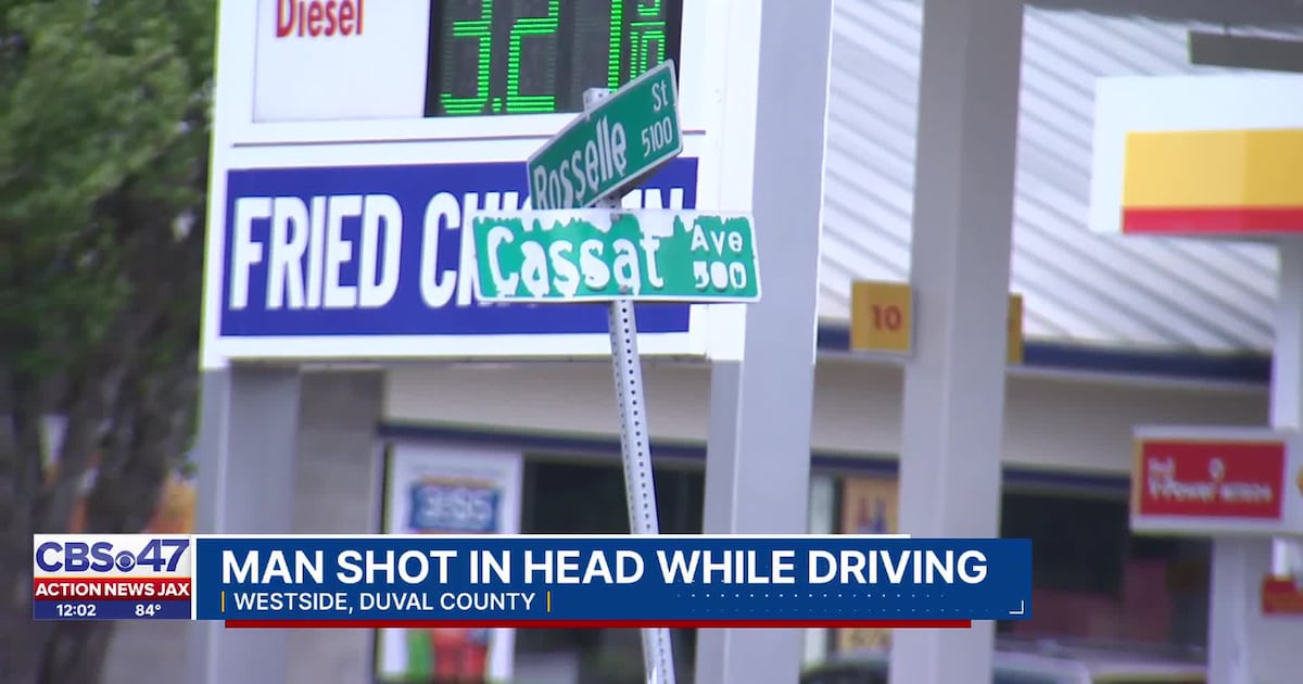 Man shot in the head while driving in Jacksonville’s Edgewood area – Action News Jax