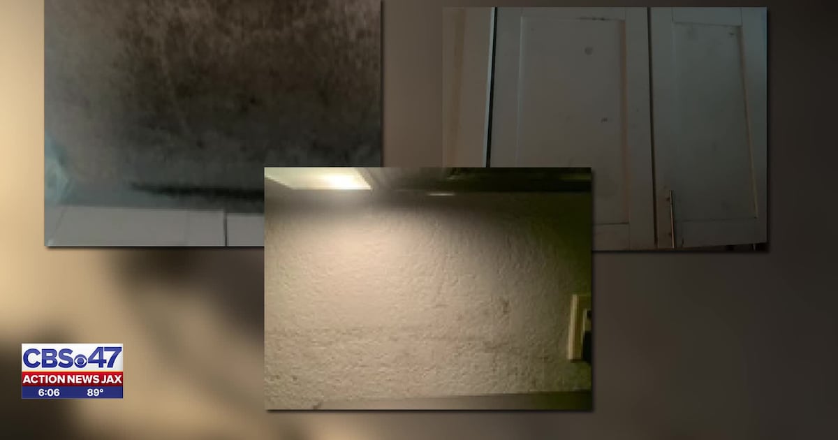 Northside tenants say apartment complex isn’t addressing mold issue despite health worries – Action News Jax