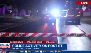 Heavy JSO presence in Murray Hill, active crime scene – Action News Jax