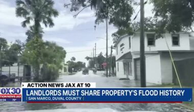 New Florida law will require landlords to disclose flood history starting October 1st – 104.5 WOKV