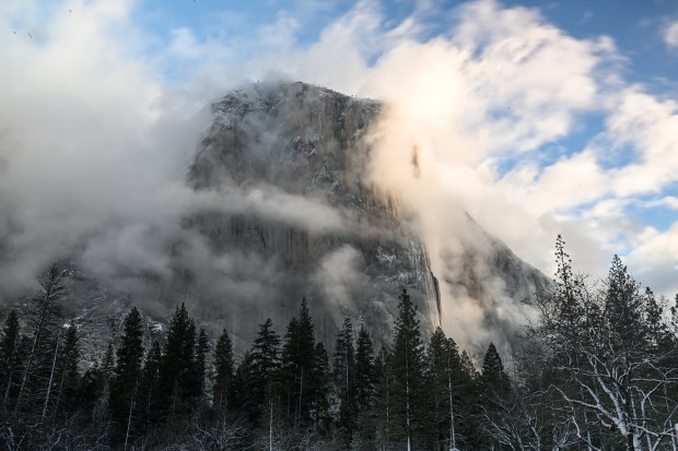 YOSEMITE, CA – FEBRUARY 22: A view of El Capitan...