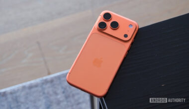 iPhone 17 Pro back lying down angle
