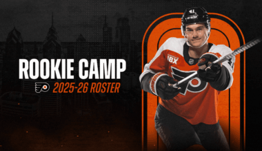 Flyers Announce 2025 Rookie Camp Roster and Schedule