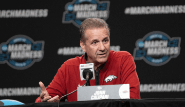 Wofford head coach Dwight Perry (middle) - ALEX HICKS JR./SPARTANBURG HERALD-JOURNAL / USA TODAY NETWORK via Imagn Images